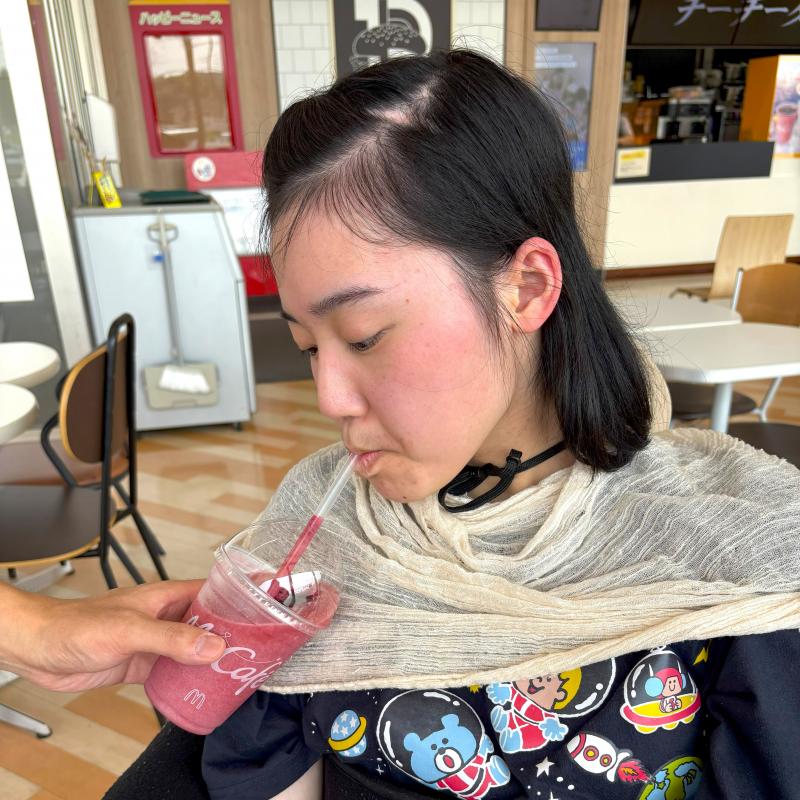 ゴクゴク飲んじゃいます