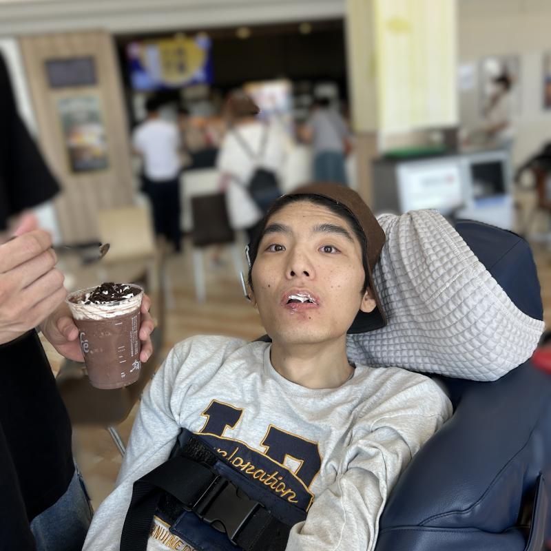 チョコフラッペオレオクッキー甘くて美味しい