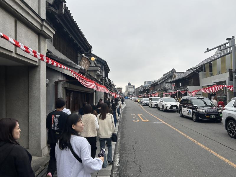 川越の町並みを満喫しました!!また行きたいな!!