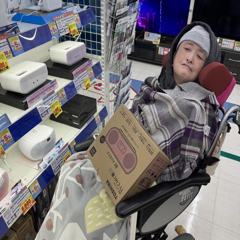 新しいCDデッキを購入したよ～