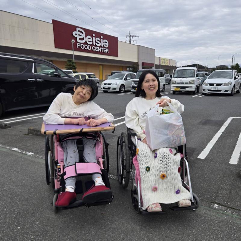 たくさんお買い物できて楽しかったね!