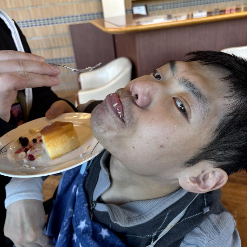 チーズケーキ美味しいよ！