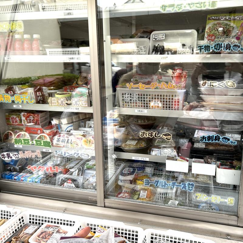 たくさんの商品が並んでいます！