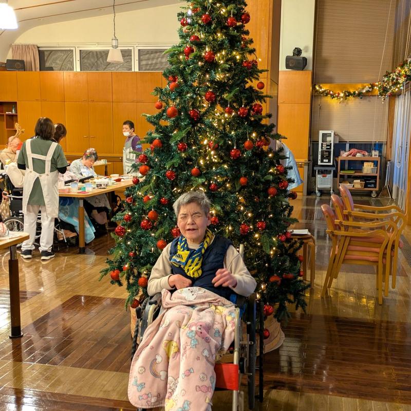 愛正園もクリスマスムードに．．．