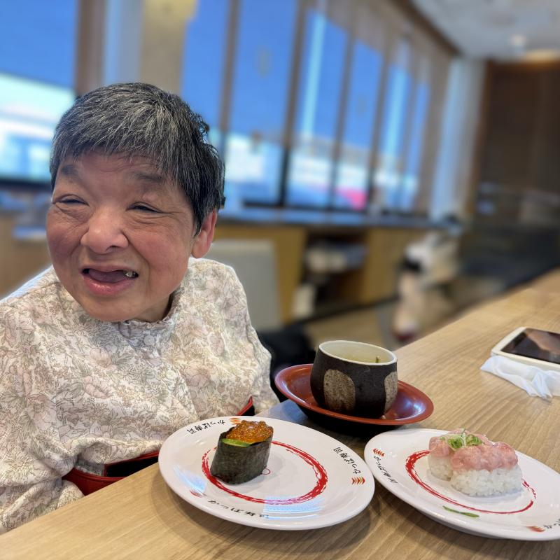 嬉しさのあまりにこの表情♪