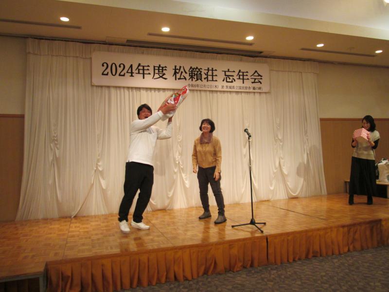 ☆大抽選会☆で当選し、思わず「もらったぞぉ‼」