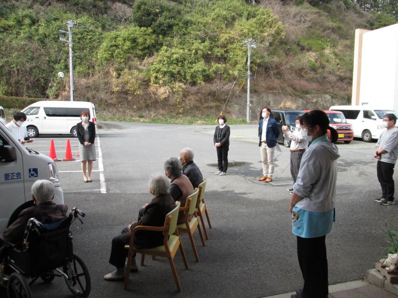 24時間テレビ福祉車両の納車式