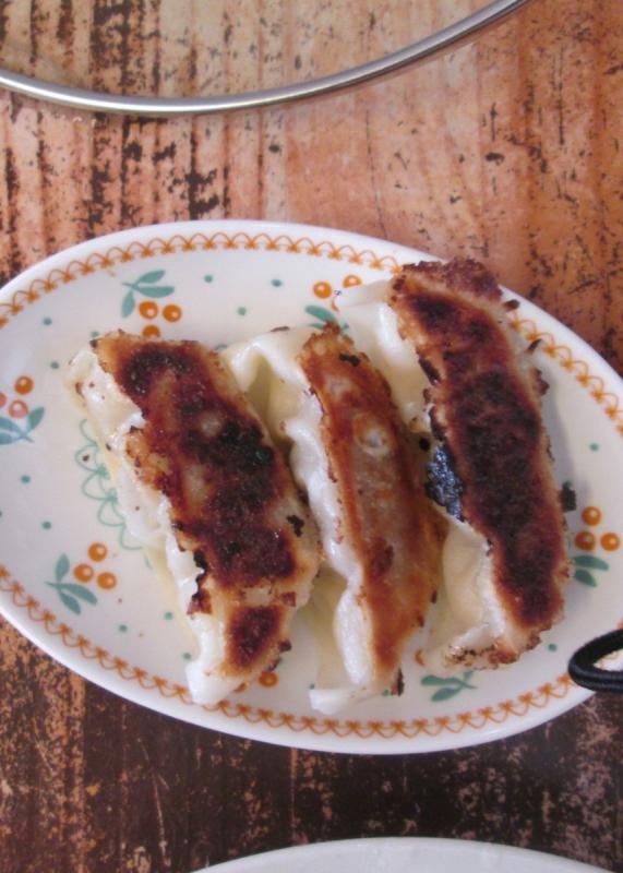 今日のお昼はラーメン餃子定食！！