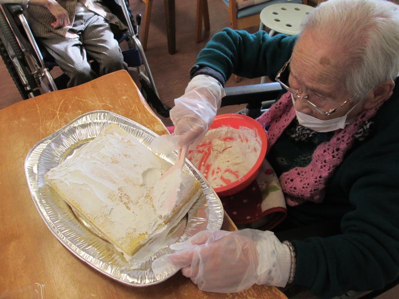 西町2丁目　手作りのクリスマスケーキ