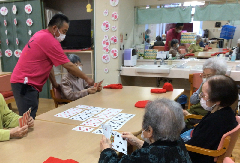 七並べと干し芋作り