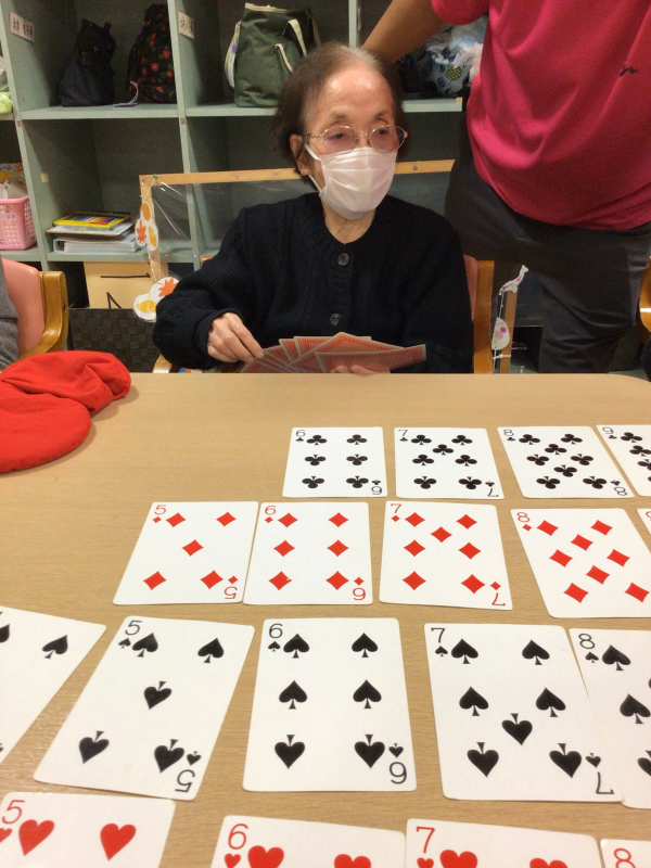 七並べと干し芋作り