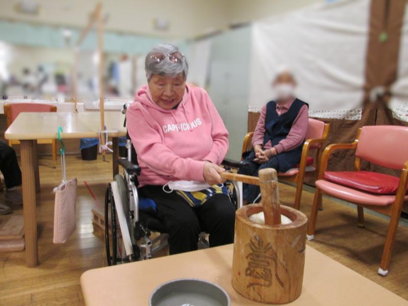 松籟荘餅つき会