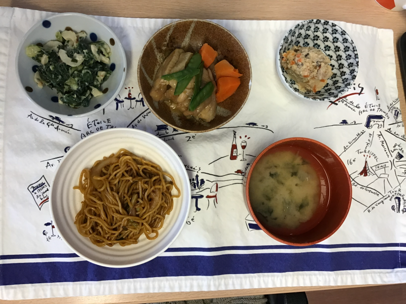 今日のお昼は焼きそば！！　～南町２丁目～