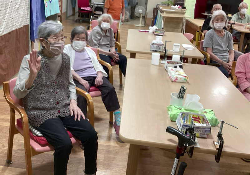 『8月のオカリナあっちゃん教室』 ~👴湯っくり館 ご長寿塾👵~