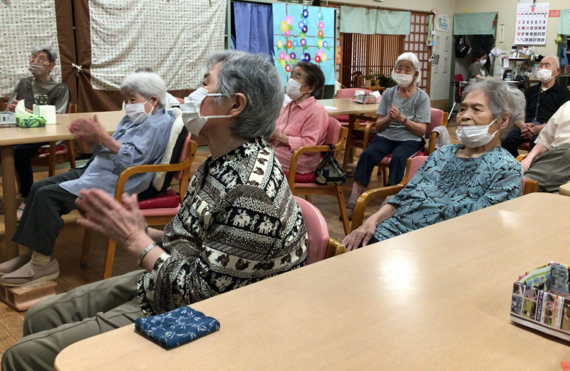 『8月のオカリナあっちゃん教室』 ~👴湯っくり館 ご長寿塾👵~