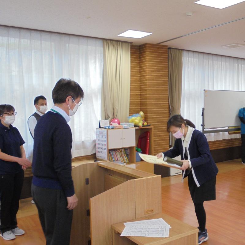 永年勤続表彰ならびに企画委員任命